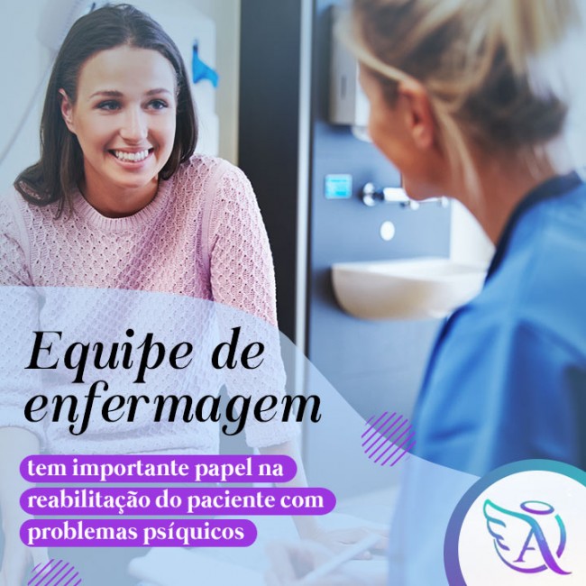 Equipe de enfermagem tem importante papel na reabilitação do paciente