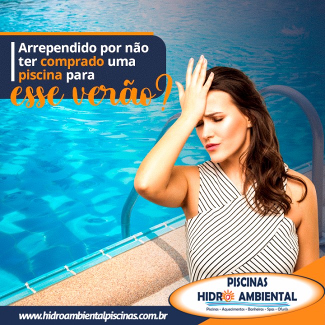 Arrependido por não ter comprado uma piscina para esse verão?