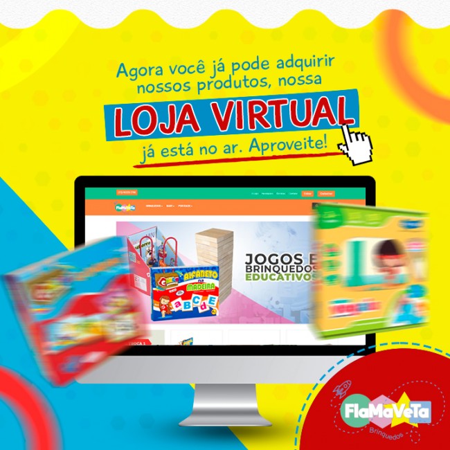 Agora você já pode adquirir nossos produtos, nossa Loja virtual já está no ar. Aproveite!