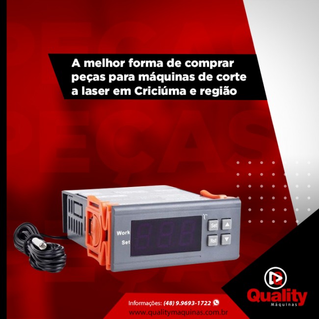 A melhor forma de comprar peças para máquinas de corte a laser em Criciúma e região