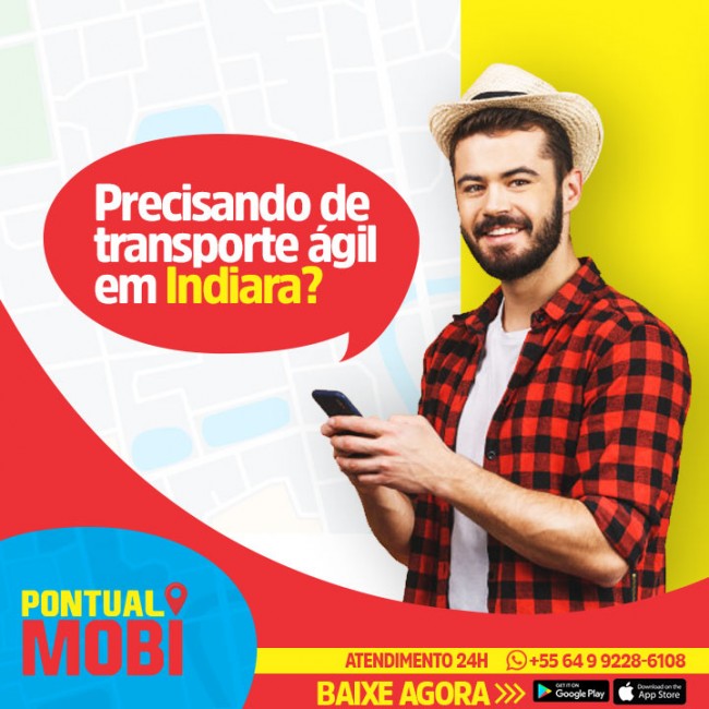 Precisando de transporte ágil em Indiara?