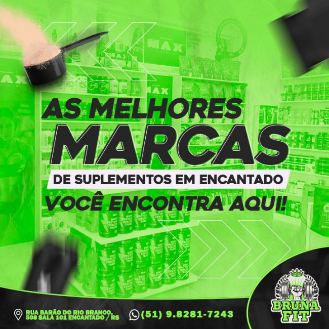 As melhores marcas de suplementos em Encantado - RS você encontra aqui!