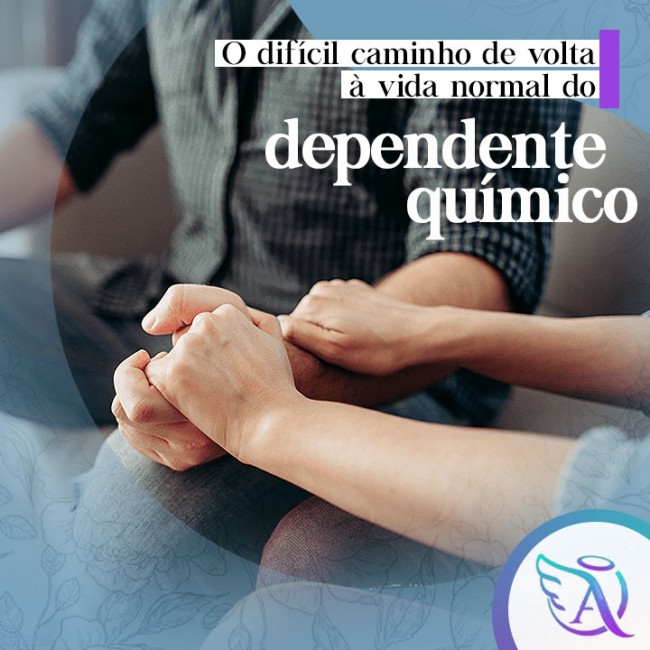 O difícil caminho de volta à vida normal do dependente químico