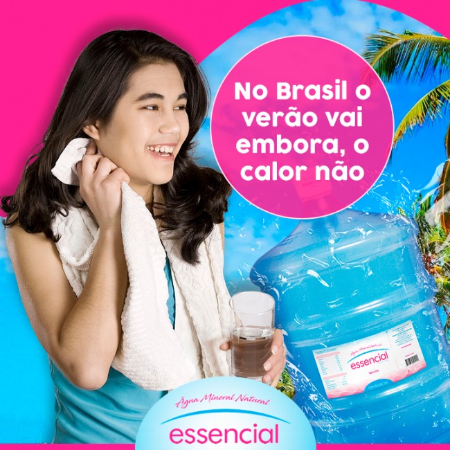 No Brasil o verão vai embora, o calor não