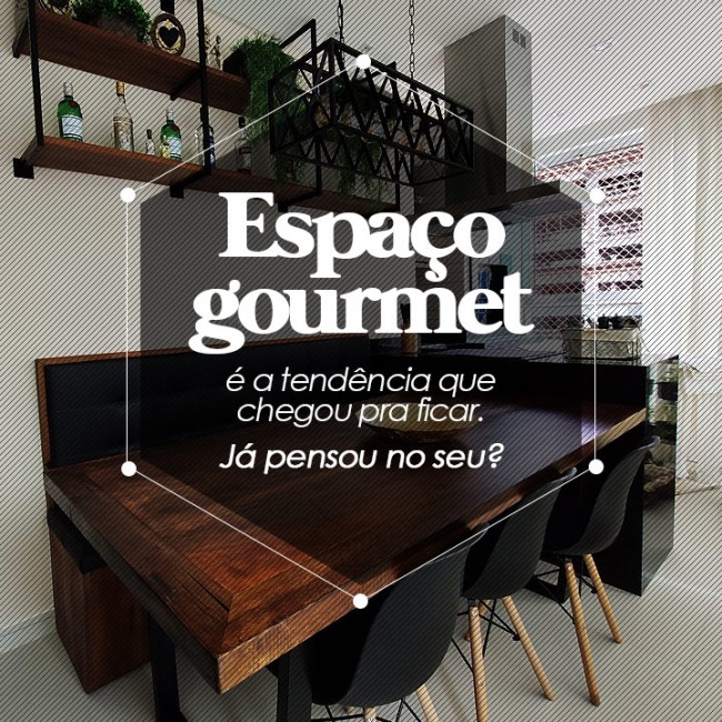 Espaço gourmet é a tendência que chegou para ficar. Já pensou no seu?