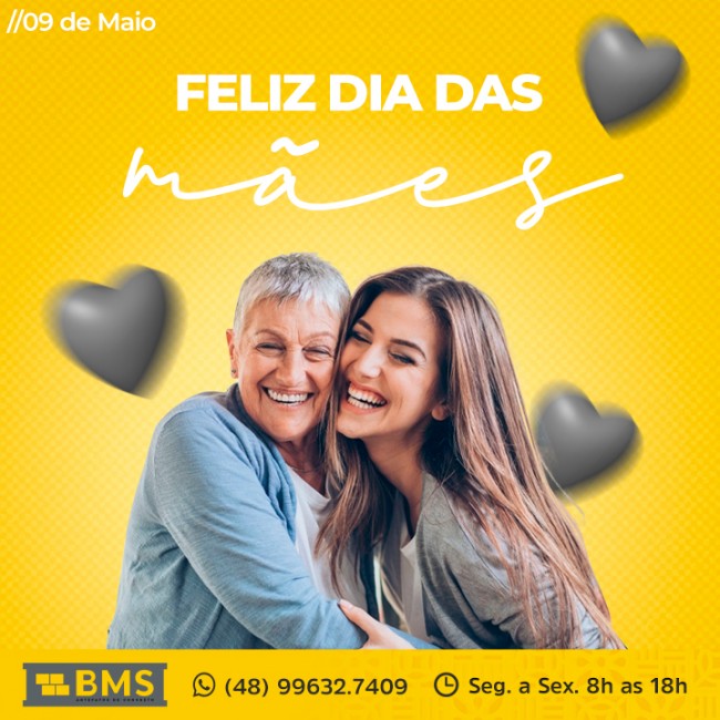 Feliz dia das Mães