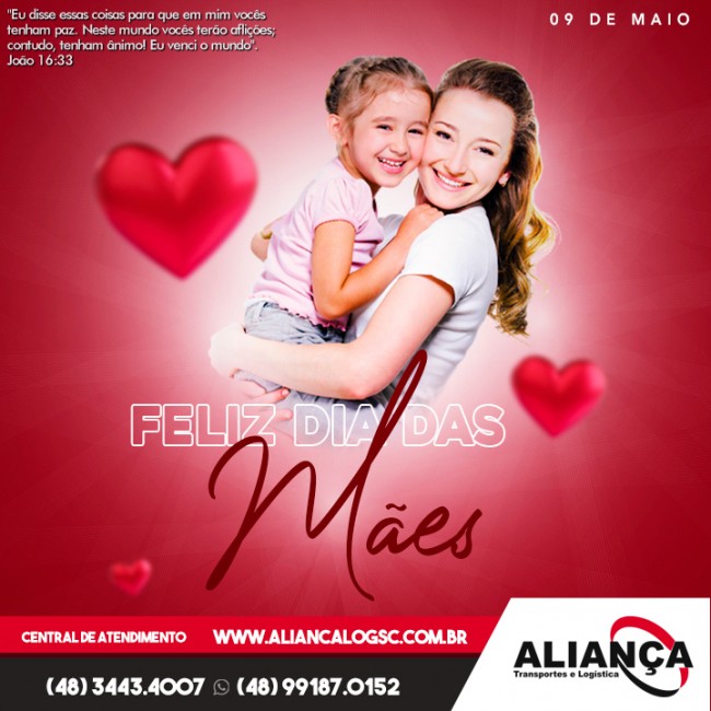 Feliz dia das Mães