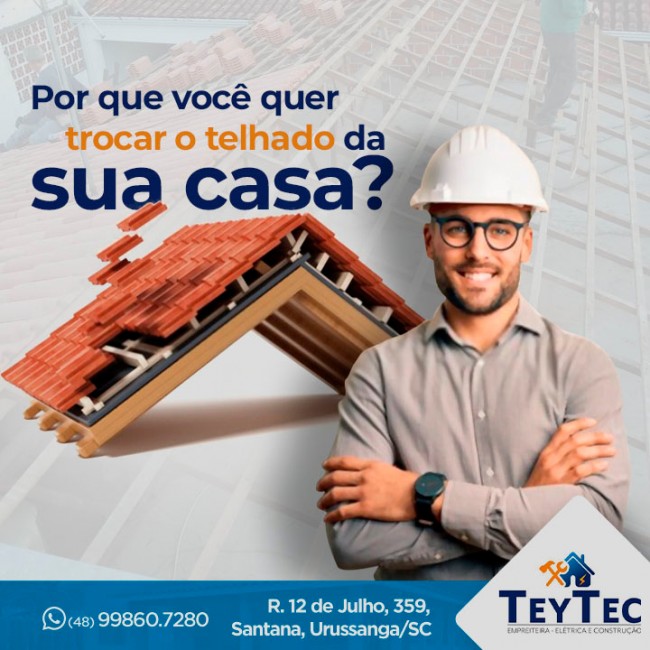 Por que você quer trocar o telhado da sua casa?