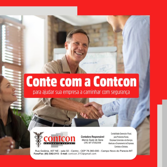 Conte com a Contcon para ajudar sua empresa a caminhar com segurança