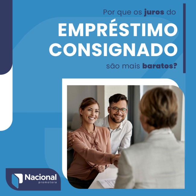 Por que os juros do empréstimo consignado são mais baratos?