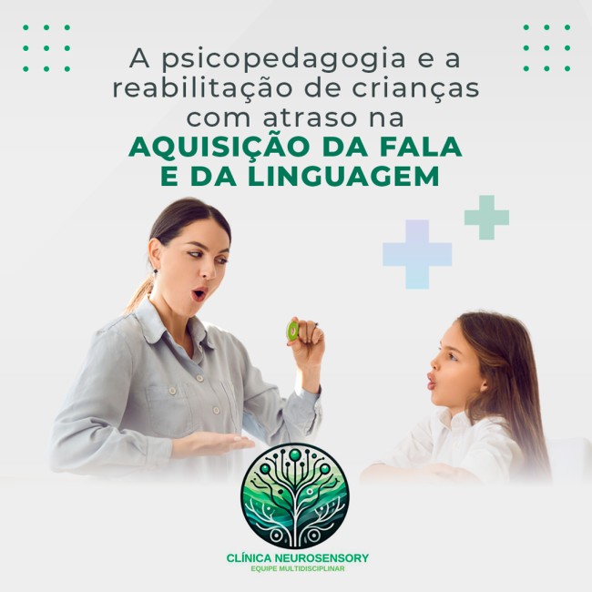 A psicopedagogia e a reabilitação de crianças com atraso na aquisição da fala e da linguagem