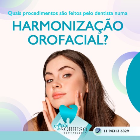 Quais procedimentos são feitos pelo dentista numa harmonização orofacial?