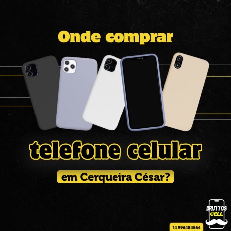 Onde comprar telefone celular em Cerqueira César?