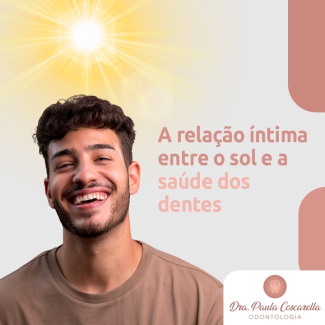 A relação íntima entre o sol e a saúde dos dentes