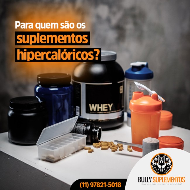 Para quem são os suplementos hipercalóricos?