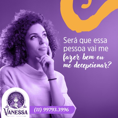 Será que essa pessoa vai me fazer bem ou me decepcionar?