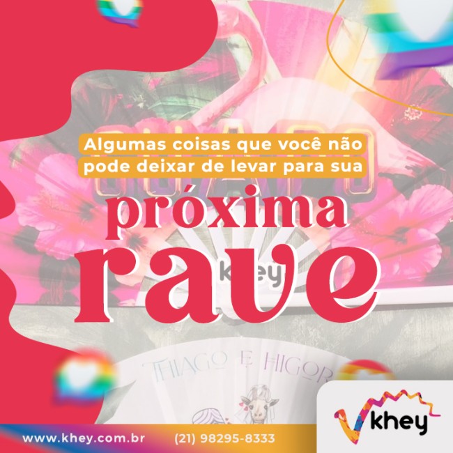 Algumas coisas que você não pode deixar de levar para sua próxima rave