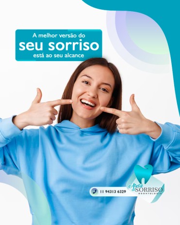 A melhor versão do seu sorriso está ao seu alcance