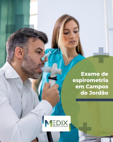 Exame de espirometria em Campos do Jordão