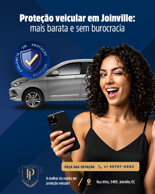 Proteção veicular em Joinville: mais barata e sem burocracia