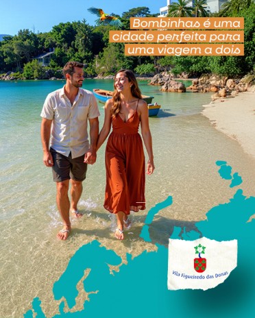 Bombinhas é uma cidade perfeita para uma viagem a dois