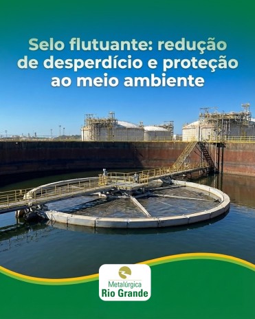 Selo flutuante: redução de desperdício e proteção ao meio ambiente