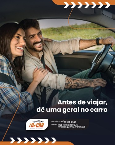 Antes de viajar, dê uma geral no carro