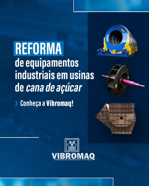 Reforma de equipamentos industriais em usinas de cana de açúcar