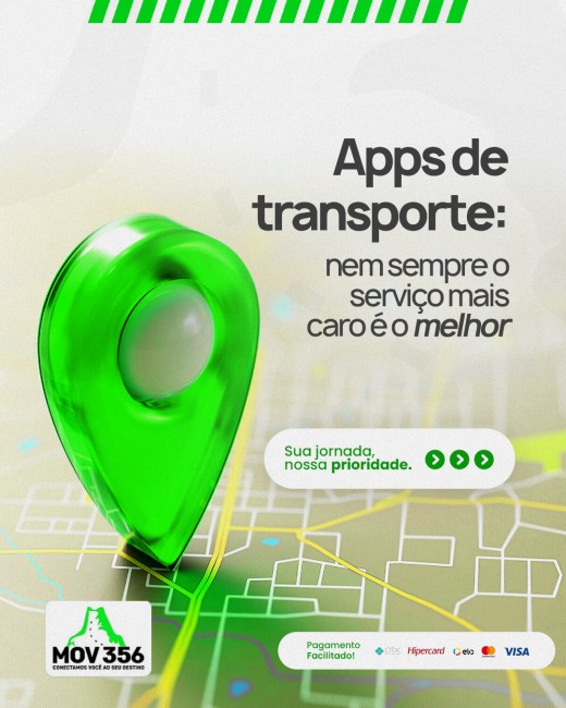 Apps de transporte: Nem sempre o serviço mais caro é o melhor