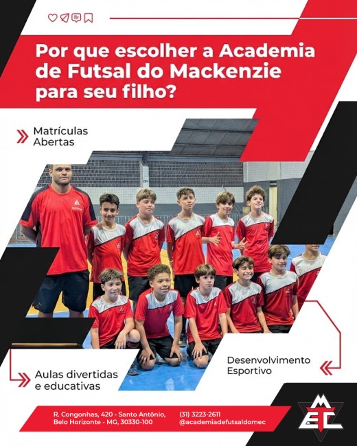 Por que escolher a Academia de Futsal do Mackenzie para seu filho