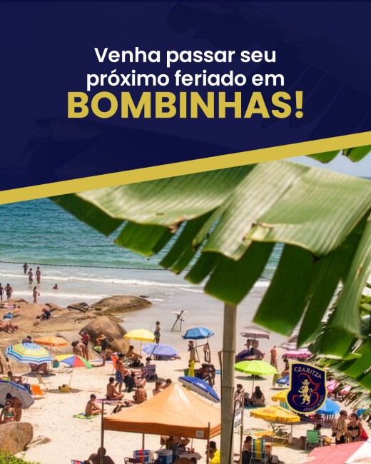 Venha passar seu próximo feriado em Bombinhas!