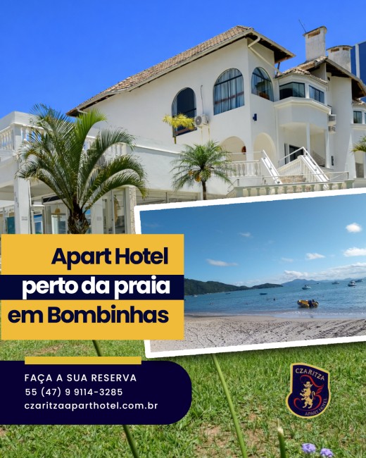 Apart Hotel perto da praia em Bombinhas