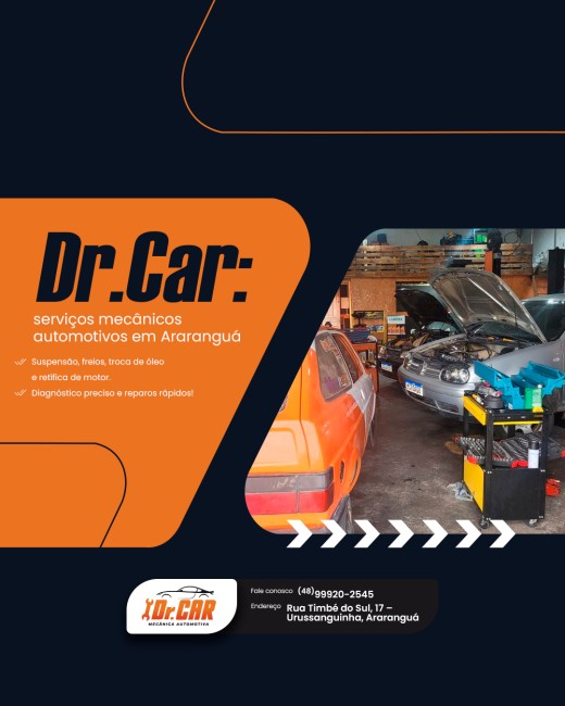 Dr. Car: serviços mecânicos automotivos em Araranguá