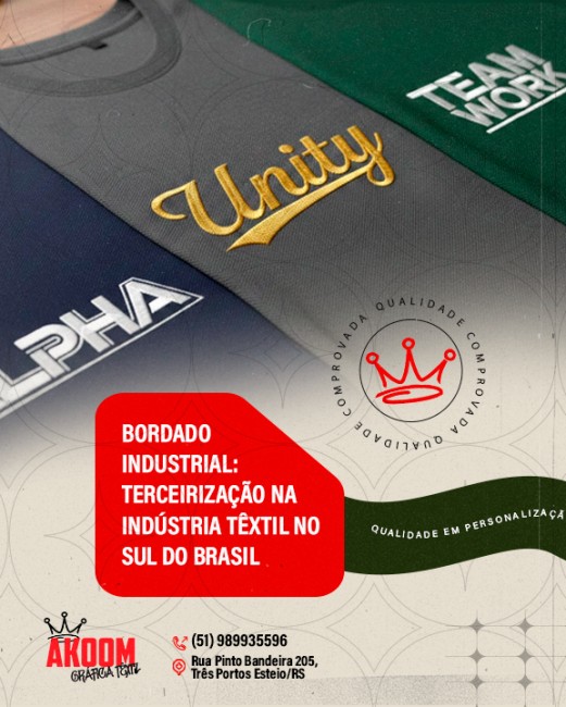 Bordado industrial: terceirização na indústria têxtil no Sul do Brasil