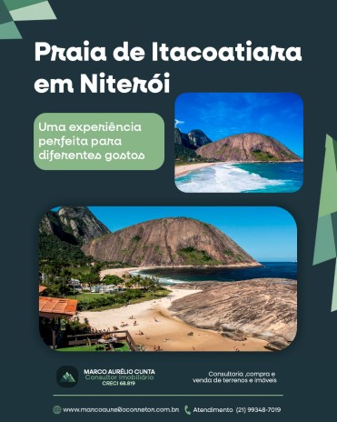 Praia de Itacoatiara – Niterói: uma experiência perfeita para diferentes gostos
