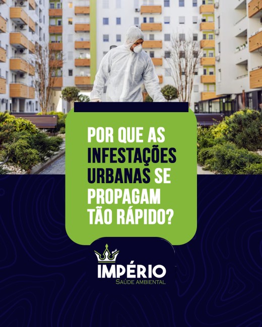 Por que as infestações urbanas se propagam tão rápido?