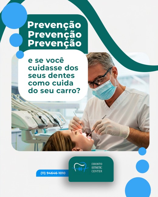 Prevenção: e se você cuidasse dos seus dentes como cuida do seu carro?