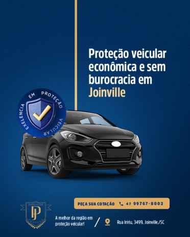 Proteção veicular econômica e sem burocracia em Joinville