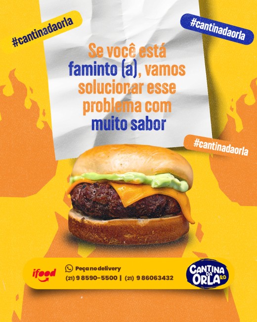 Se você está faminto (a), vamos solucionar esse problema com muito sabor