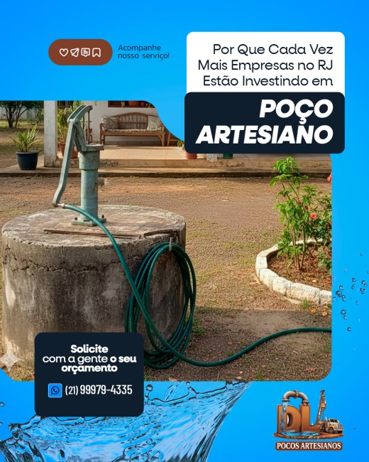Por Que Cada Vez Mais Empresas no RJ Estão Investindo em Poço Artesiano