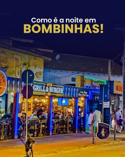 Como é a noite em Bombinhas?