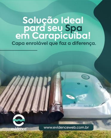 Solução Ideal para seu Spa em Carapicuíba Capa Enrolável que Faz a Diferença
