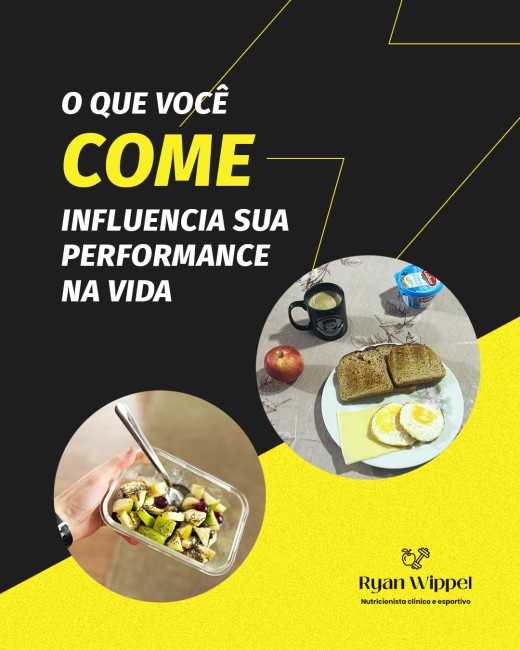 O que você come influencia sua performance na vida