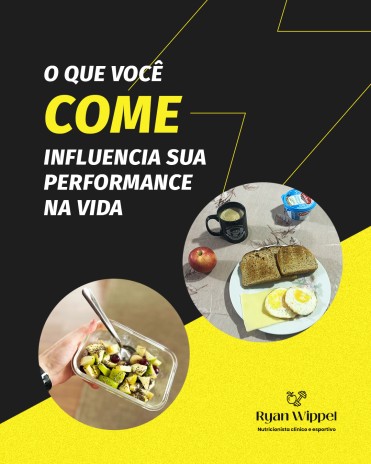 O que você come influencia sua performance na vida