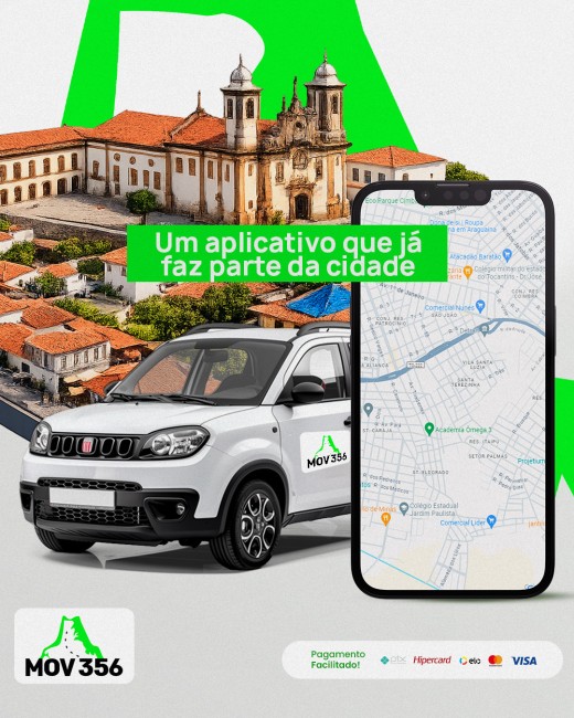 Um aplicativo que já faz parte da cidade