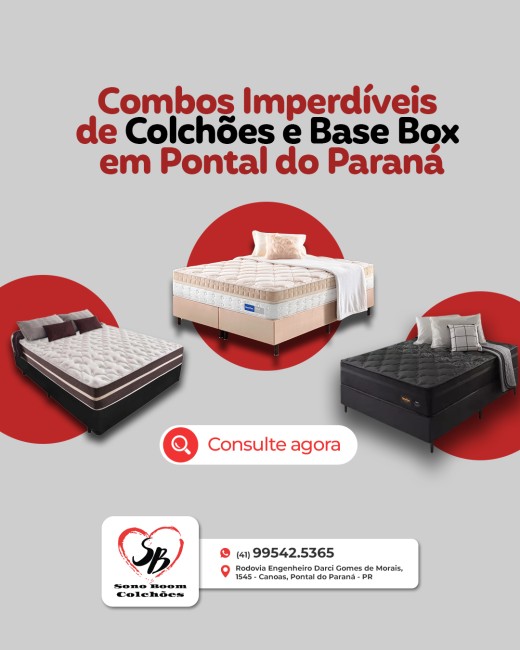 Combos Imperdíveis de Colchões e Base Box em Pontal do Paraná