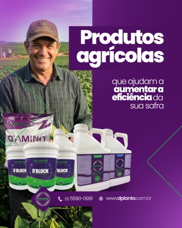 Produtos agrícolas que ajudam a aumentar a eficiência da sua safra