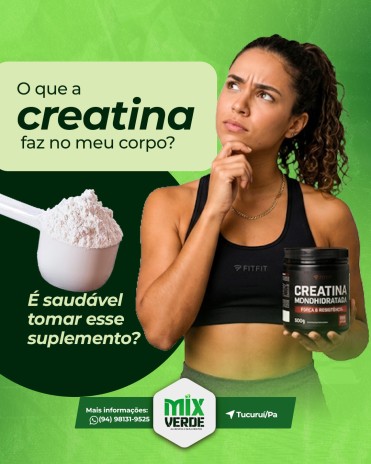 O que a creatina faz no meu corpo? É saudável tomar esse suplemento?