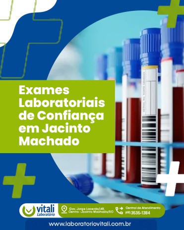 Exames Laboratoriais de Confiança em Jacinto Machado