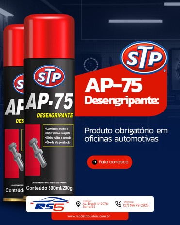 AP-75 Desengripante: produto obrigatório em oficinas automotivas